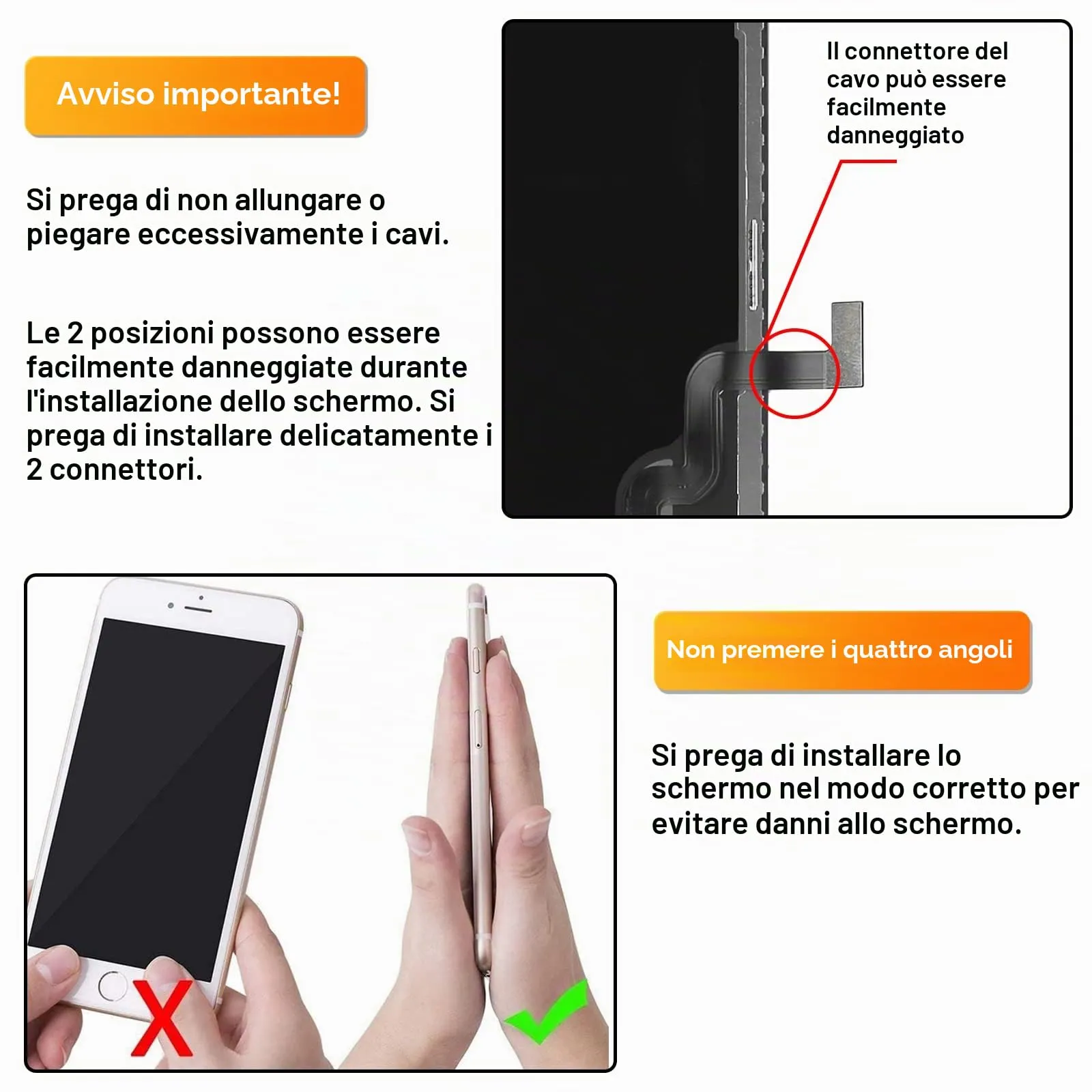 LL TRADER Schermo LCD per iPhone 12 Mini con Kit di Riparazione - immagine 6