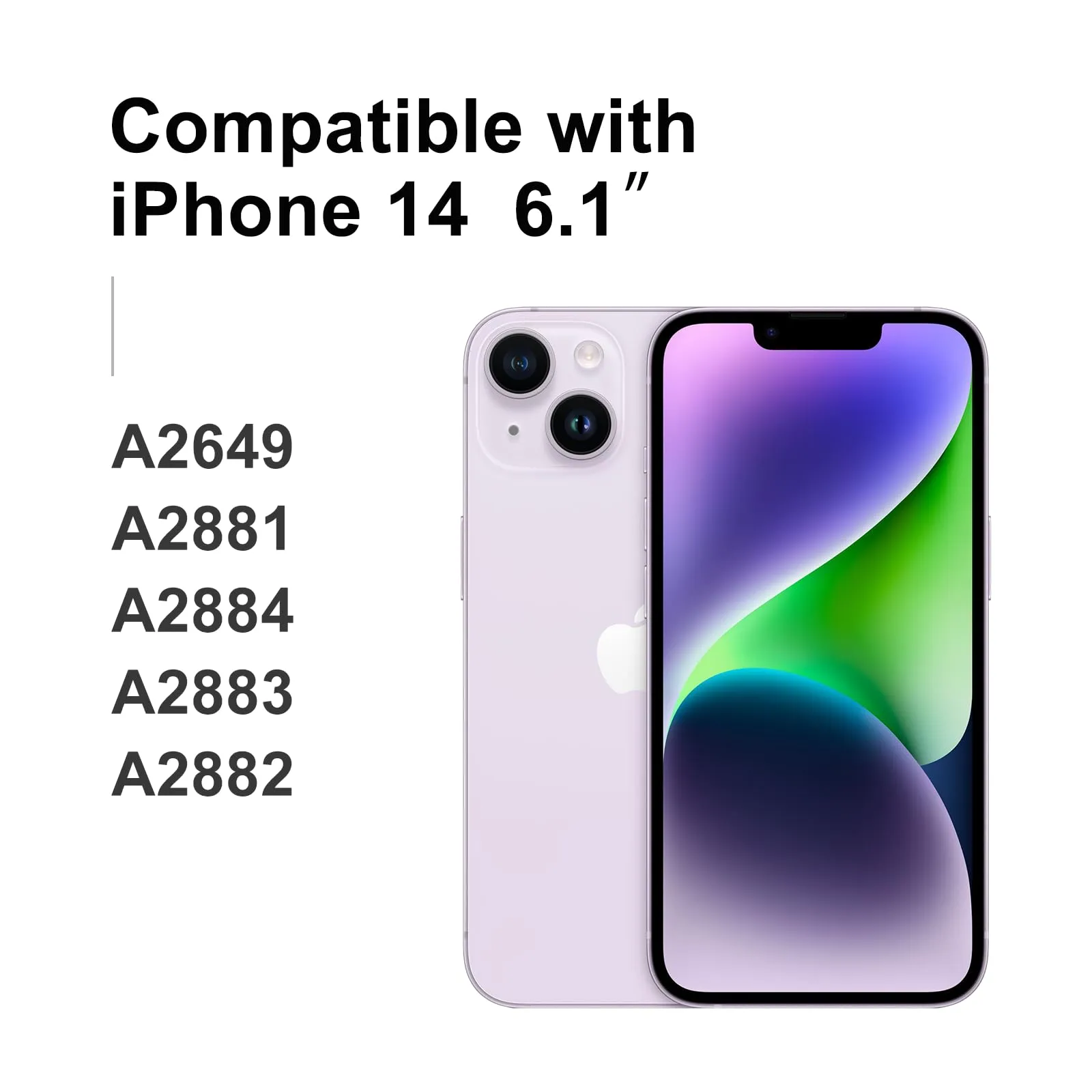 LL TRADER Schermo OLED 6,1'' per iPhone 14 e Kit di Riparazione - immagine 2