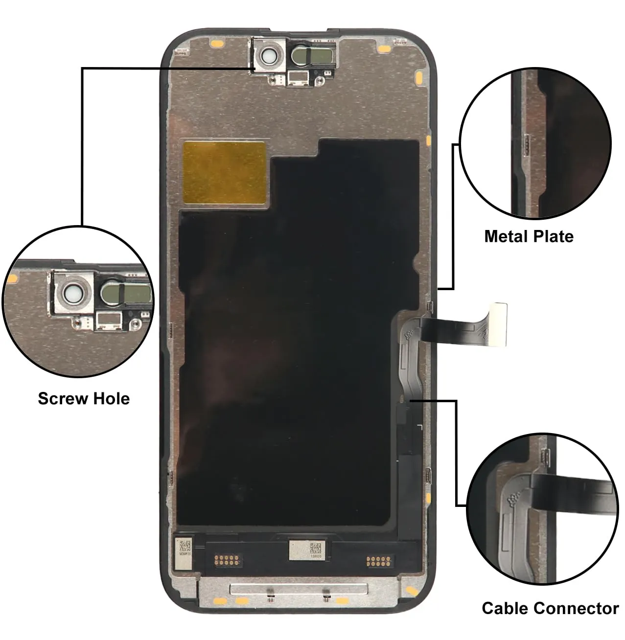 LL TRADER Schermo LCD 6,1'' per iPhone 15 Pro e Kit di Riparazione - immagine 4