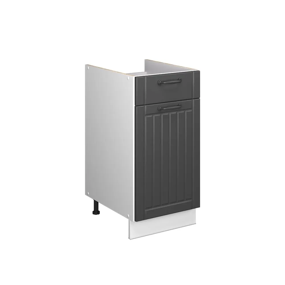 Vicco Fame-Line Mobile Base, Grigio Scuro/Bianco, 40 cm - immagine 1