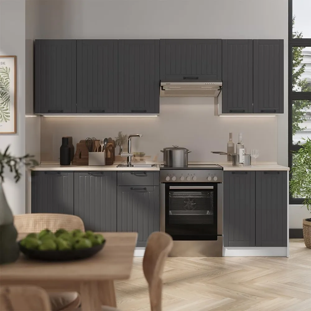 Vicco Fame-Line Mobile Base, Grigio Scuro/Bianco, 40 cm - immagine 5
