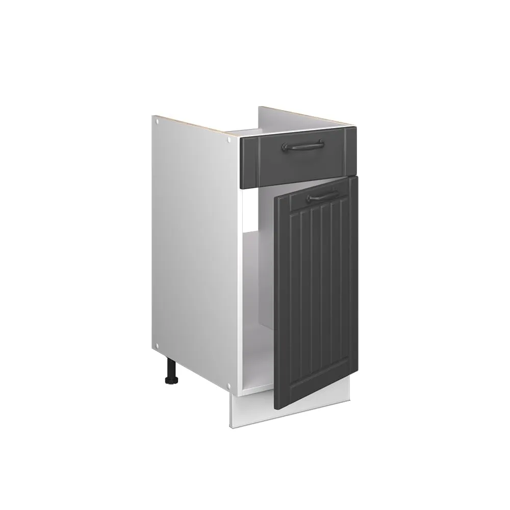 Vicco Fame-Line Mobile Base, Grigio Scuro/Bianco, 40 cm - immagine 6