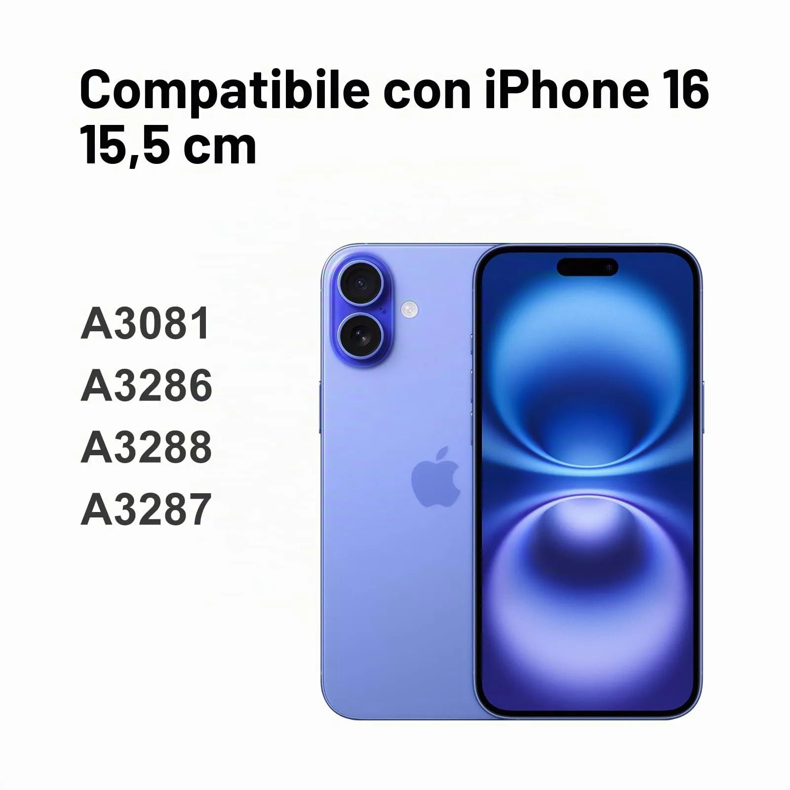 LL TRADER Schermo LCD 6,1'' per iPhone 16 e Kit di Riparazione - immagine 2