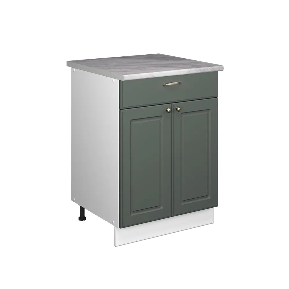 Vicco Fame-Line Mobile Base, Verde-oro Country/Bianco, 60 cm - immagine 1