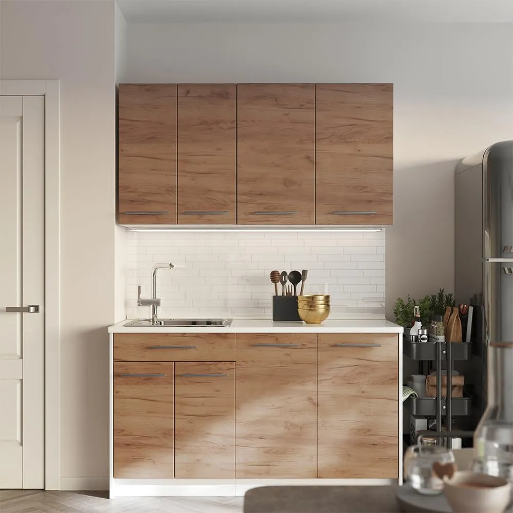 Vicco Fame-Line Mobile Base, Rovere Dorato/Bianco, 60 cm - immagine 5