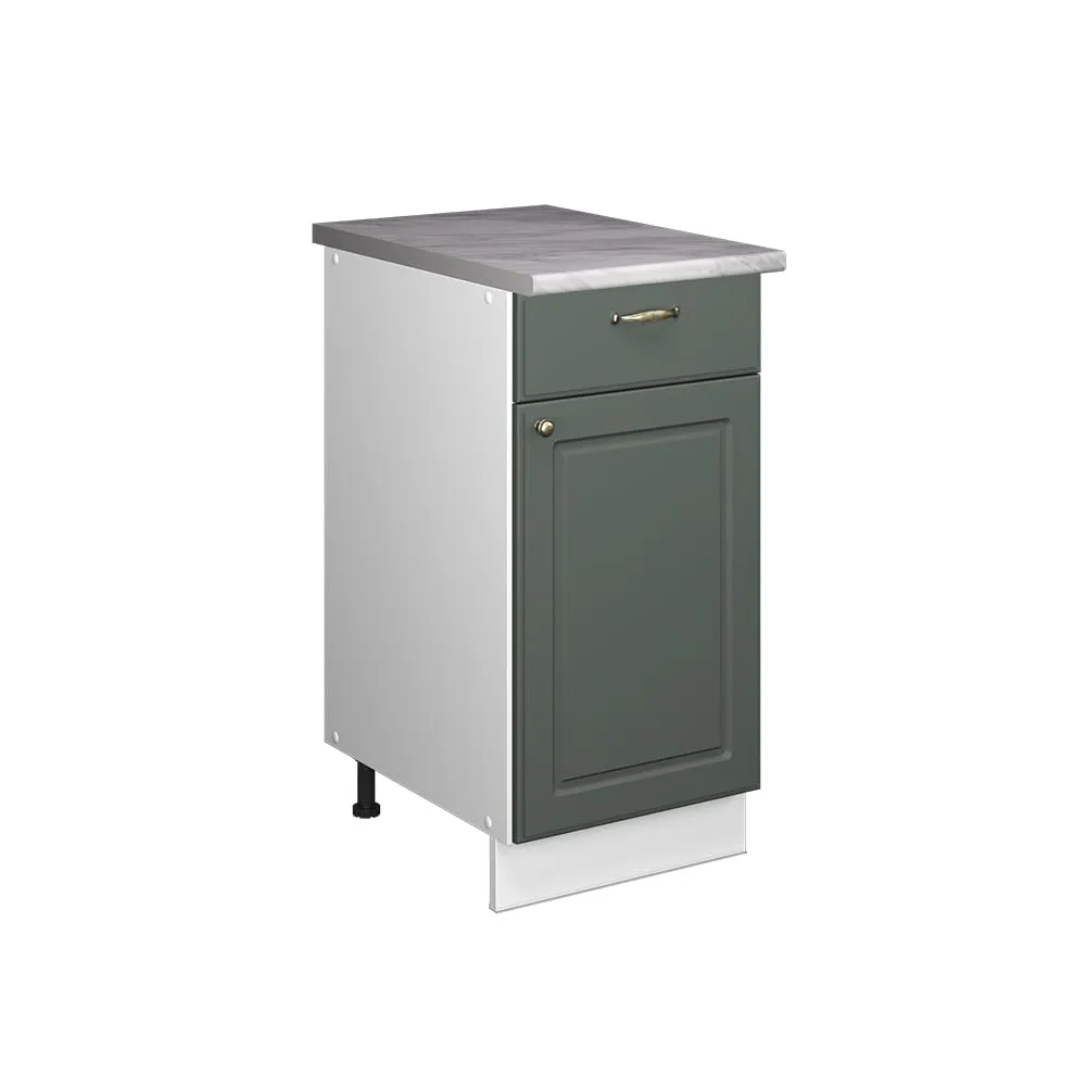 Vicco Fame-Line Mobile Base, Verde-oro Country/Bianco, 40 cm - immagine 1