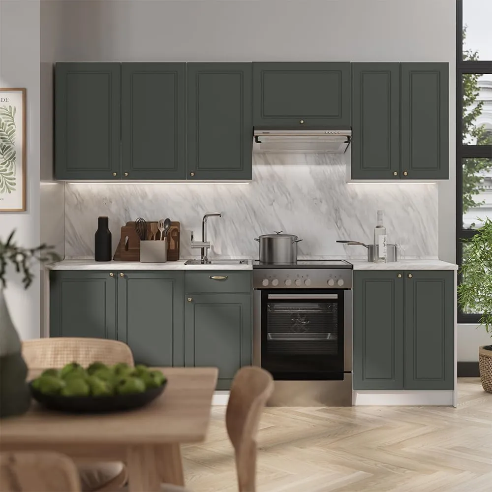Vicco Fame-Line Mobile Base, Verde-oro Country/Bianco, 40 cm - immagine 6