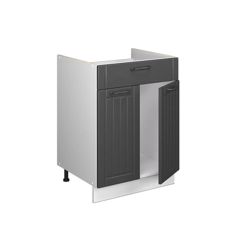 Vicco Fame-Line Mobile Base, Grigio Scuro/Bianco, 60 cm - immagine 6