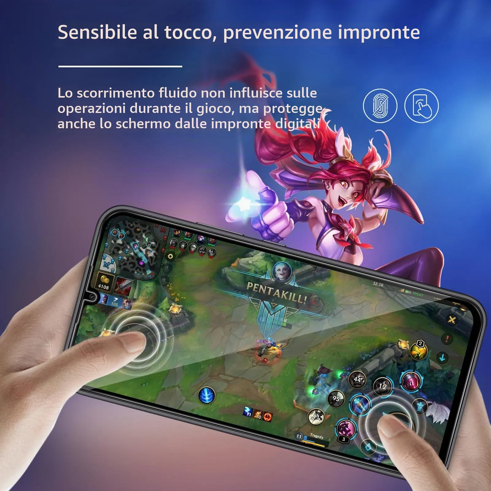 ELYCO Vetro Temperato Privacy per Samsung Galaxy A34 5G, 2 Pezzi - immagine 6