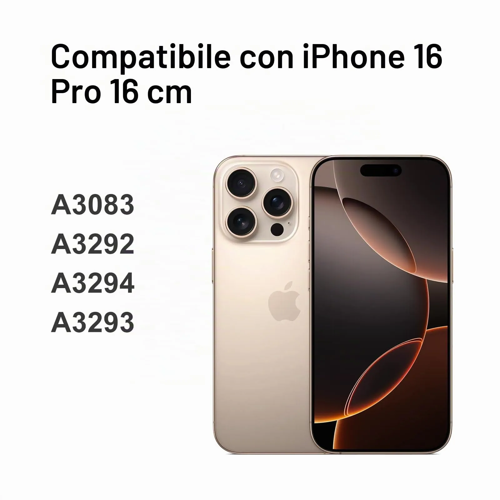LL TRADER Schermo LCD 6,3'' per iPhone 16 Pro e Kit di Riparazione - immagine 2