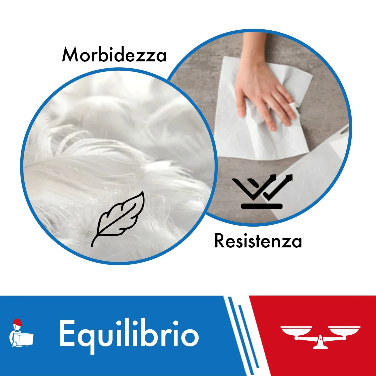 IMBALLAGGI 2000 Rotoloni Asciugatutto Carta Cucina Liscia, 10 Rotoli x 800 Bobine, 26x35 cm - immagine 5