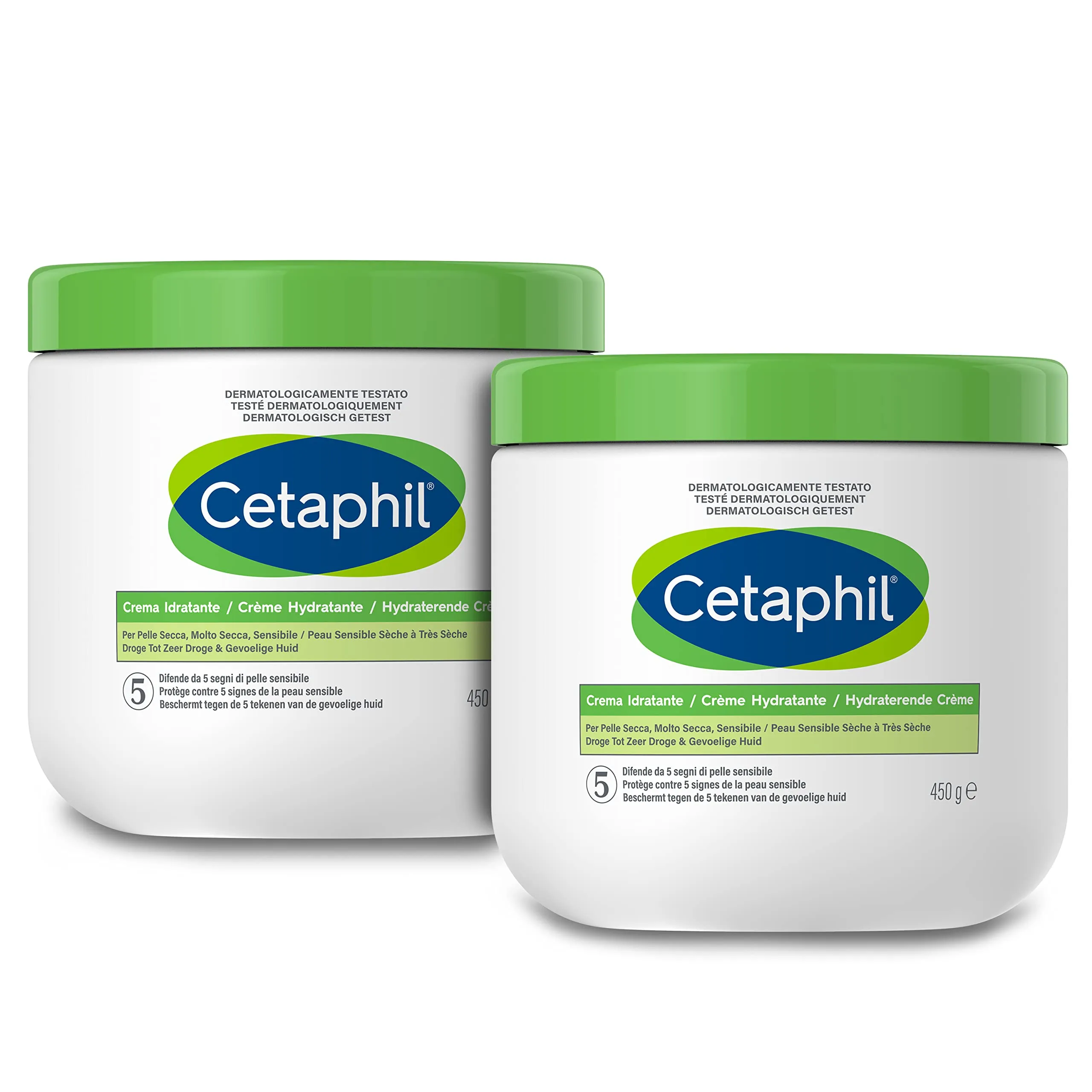 Cetaphil Crema Idratante 450g Duo Pack - immagine 1