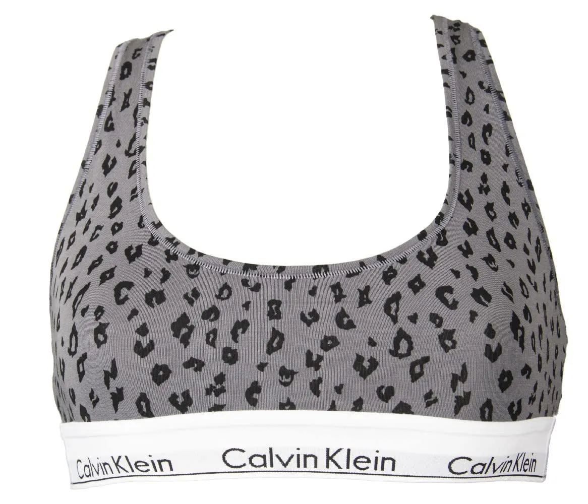 Calvin Klein Bralette Donna Stampata Savannah Cheetah - XS - immagine 2