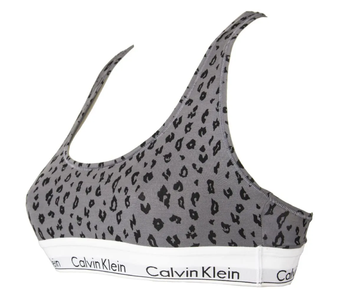 Calvin Klein Bralette Donna Stampata Savannah Cheetah - XS - immagine 3