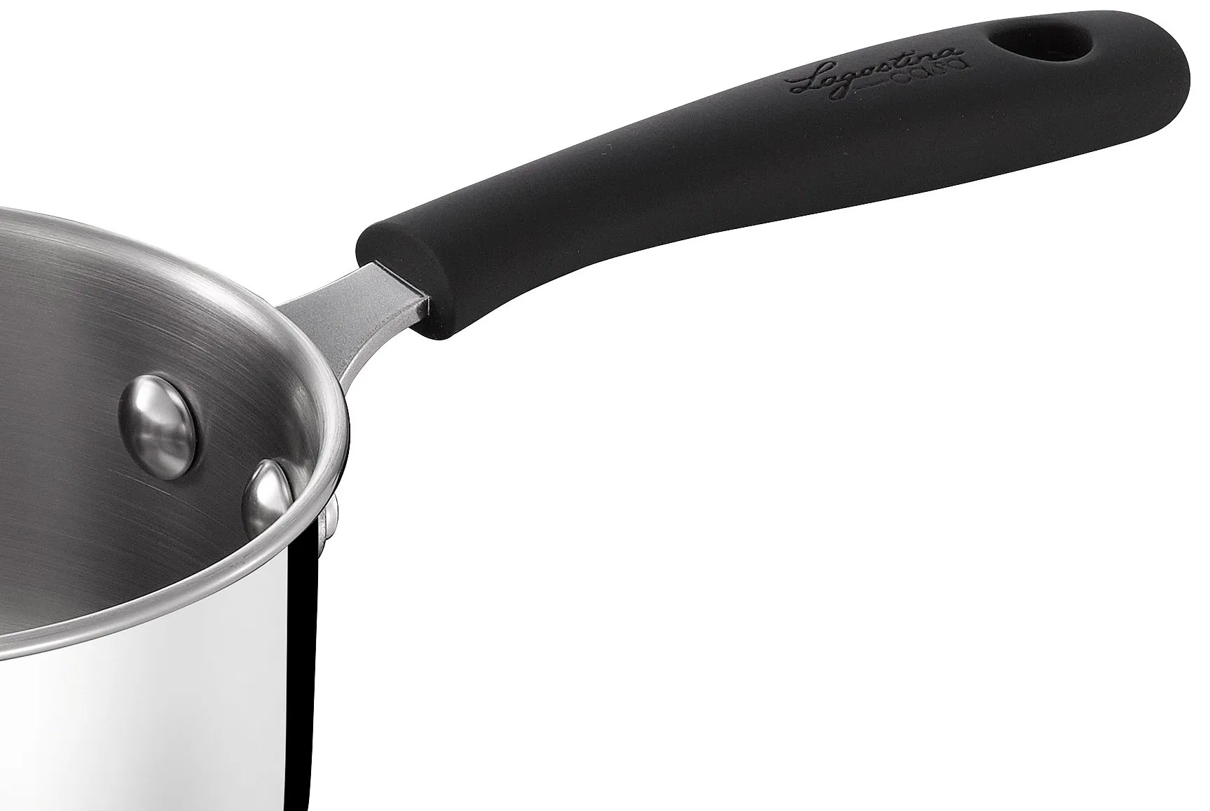 Lagostina Gioiosa Casseruola Fonda in Acciaio Inox 18/10, 14 cm - immagine 3
