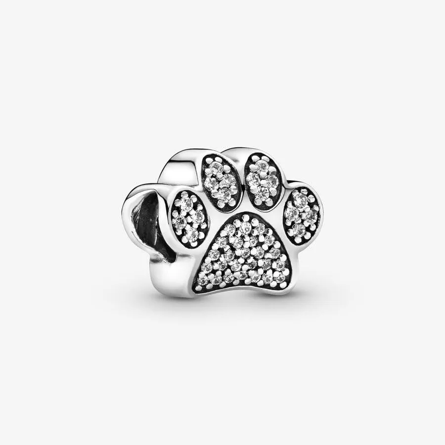 Pandora Passions Ciondolo in argento con zampa brillante con zirconia cubica - immagine 2