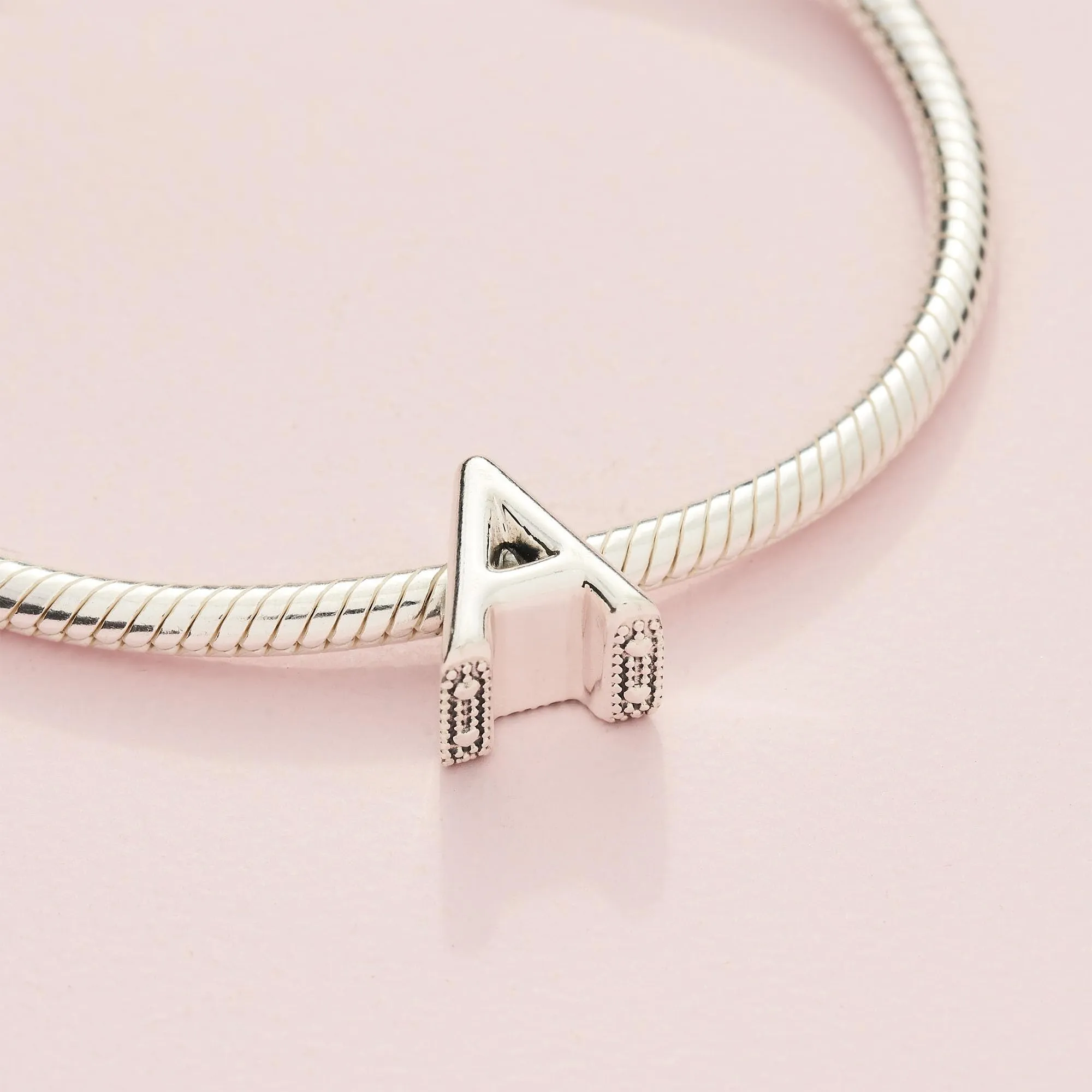 Pandora Ciondolo in argento con lettera A - immagine 6