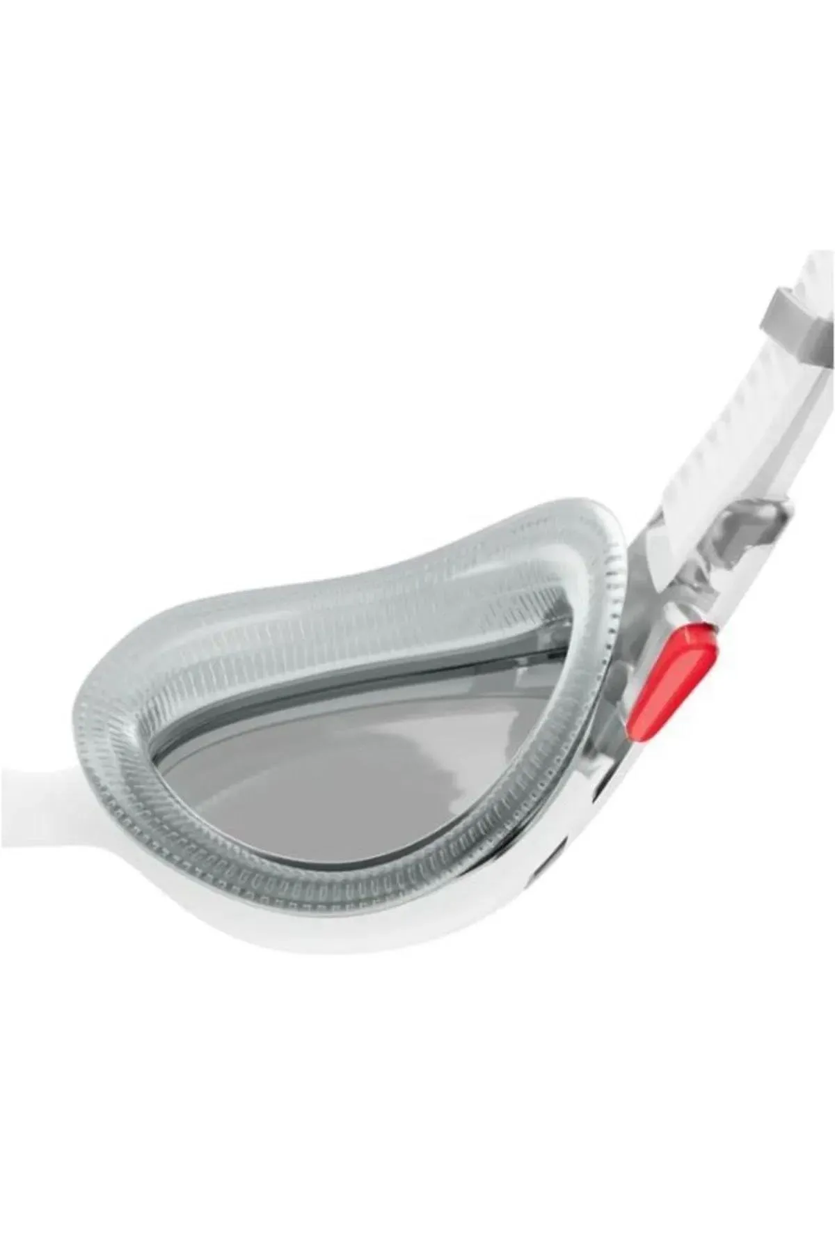 Speedo Biofuse 2.0 Unisex Swimming Goggles - White/Red/Light Smoke - One Size - immagine 4
