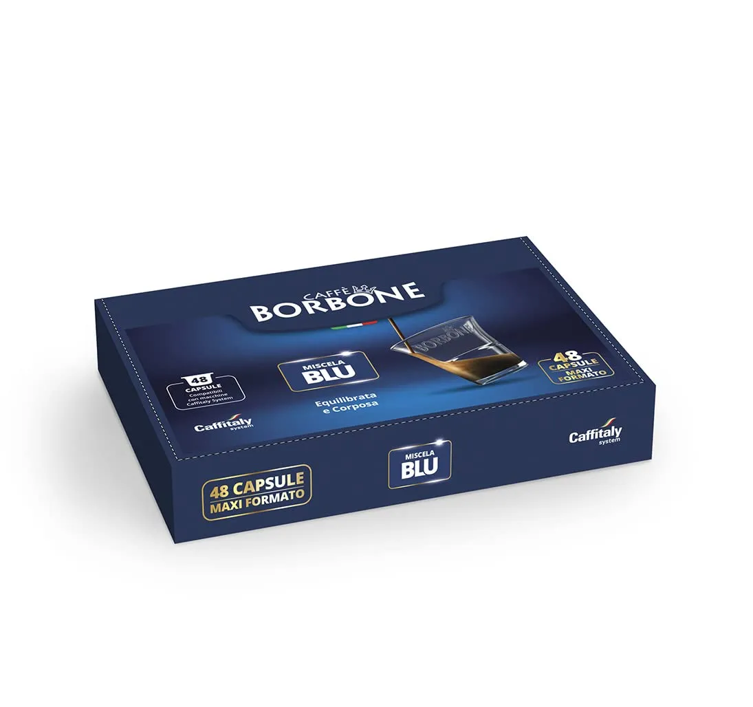 Caffè Borbone Miscela Blu - 48 Capsule per macchine Caffitaly - immagine 1