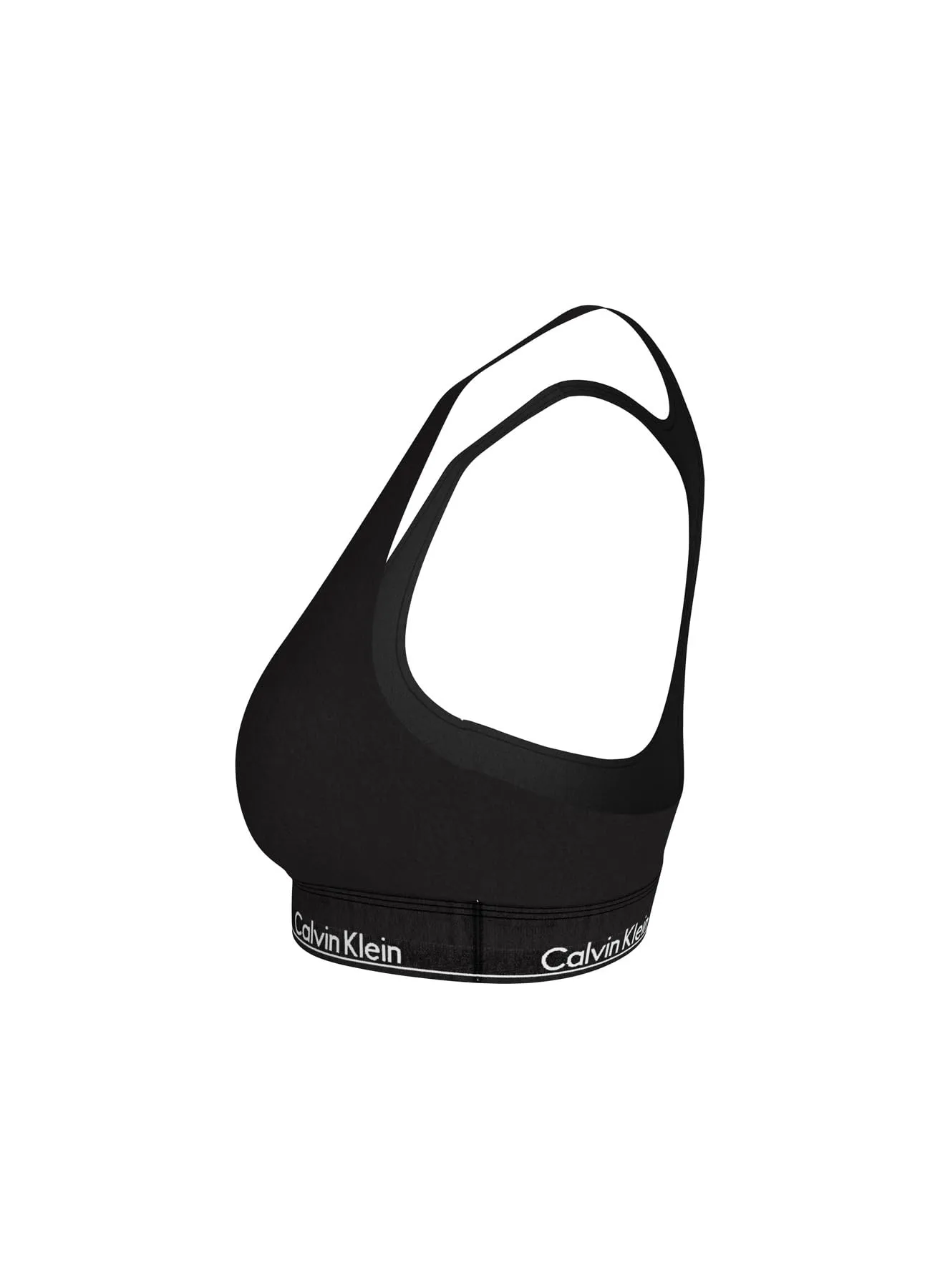 Calvin Klein Donna Reggiseno a Bralette Unlined Sportivo, Nero, XS - immagine 4