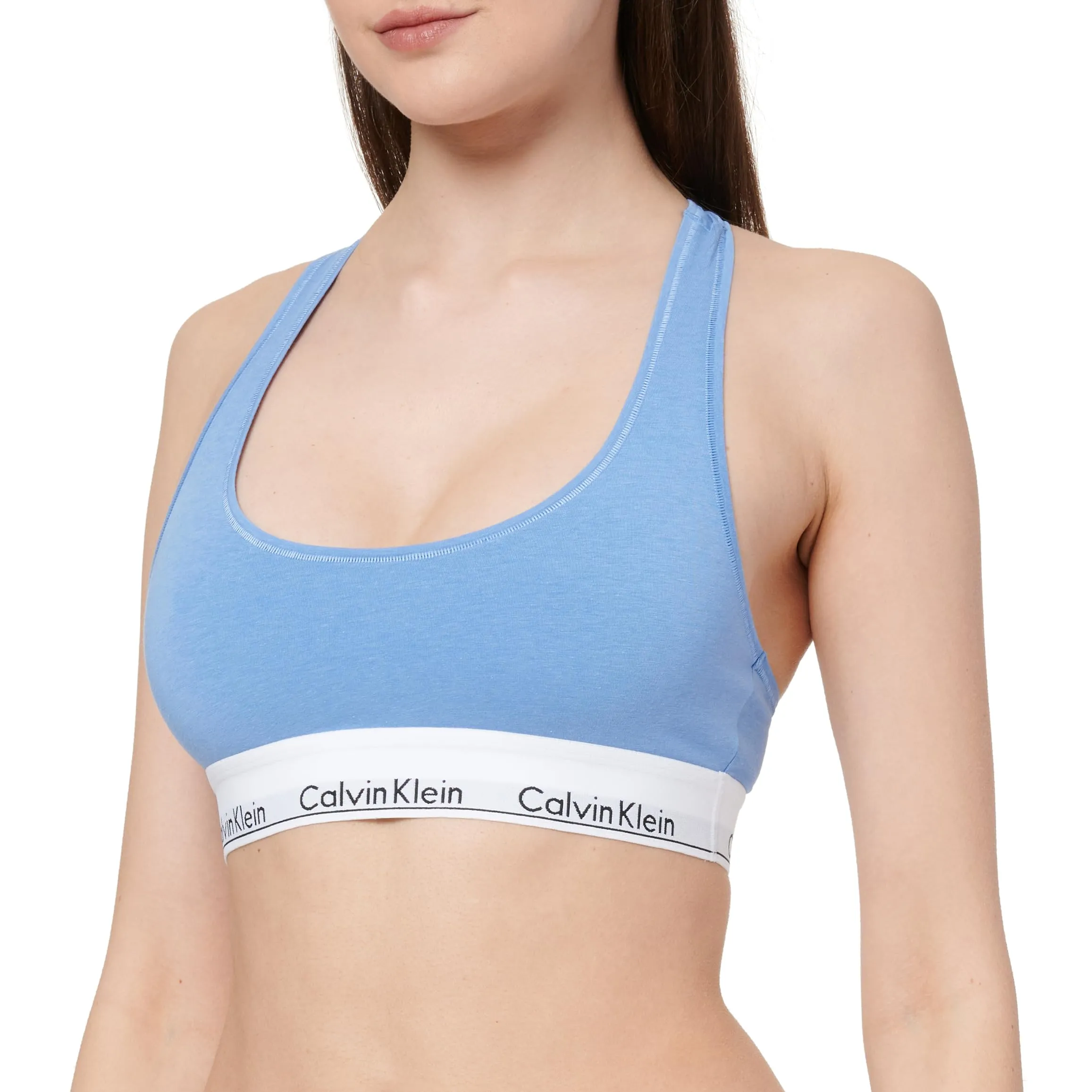 Calvin Klein Bralette, Blue (Glacier), Size 32 - immagine 1
