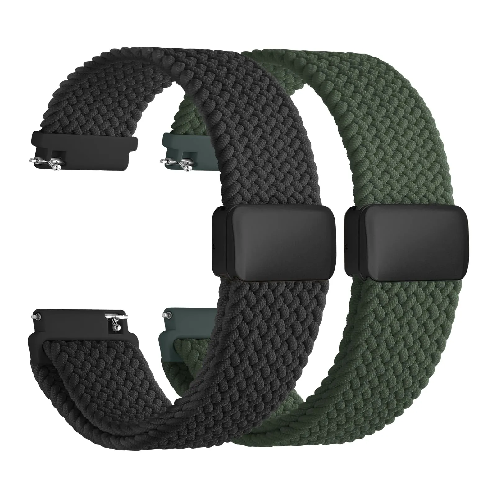 Fullmosa Cinturino in Nylon 22mm per Smartwatch e Orologi, Sgancio Rapido Magnetico - immagine 1