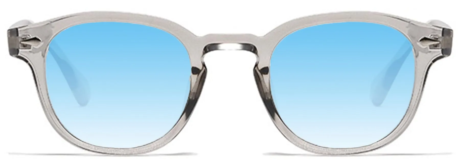 LHSDMOAT Occhiali da sole sportivi vintage anni '70 rotondi UV400 TR5095K - immagine 3