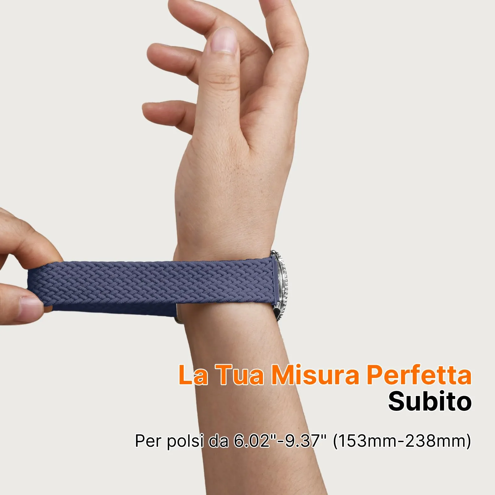 Fullmosa Cinturino in Nylon 20mm per Samsung Galaxy Watch 7/6/5/4 - immagine 4