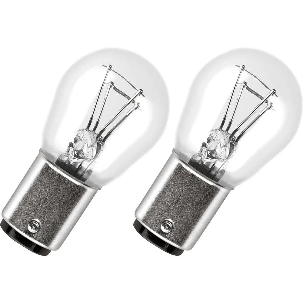 Osram Original Line 12V P21/4W Signal Lamp, Metal Base (2 Lamps) - immagine 1