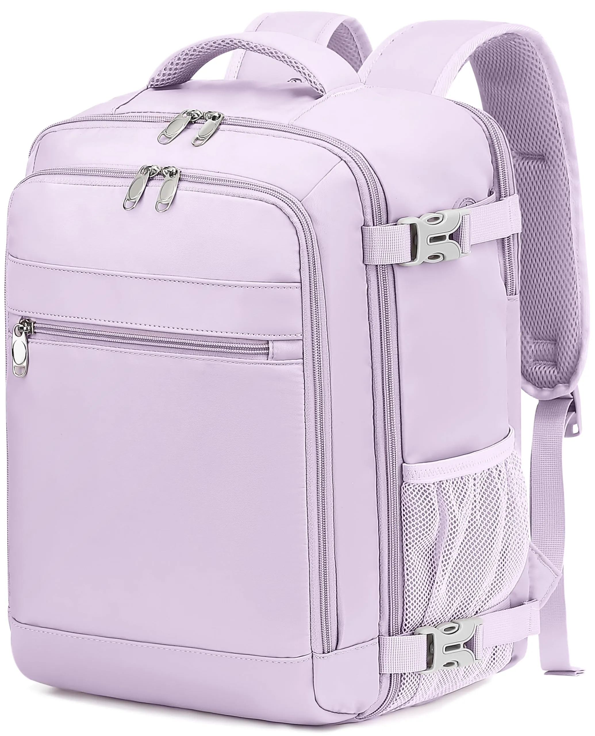 KLOSTAIN Zaino da Viaggio Easyjet 45x36x20, Bagaglio a Mano 30L con Porta PC 15.6 Pollici, Viola Chiara - immagine 1