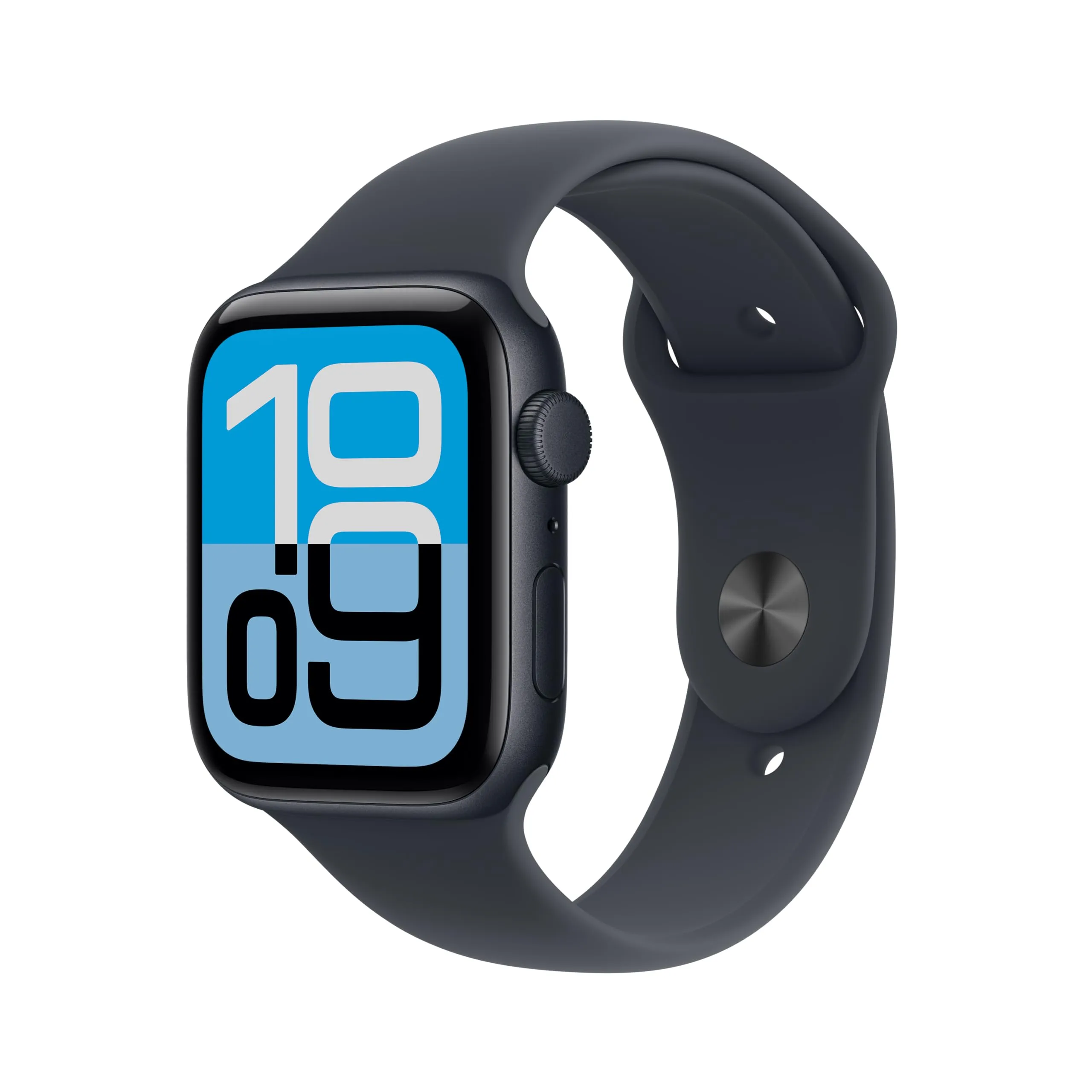 Apple Watch SE 3 GPS, Cassa 44 mm, Alluminio Mezzanotte, Cinturino Sport Mezzanotte M/L - immagine 1
