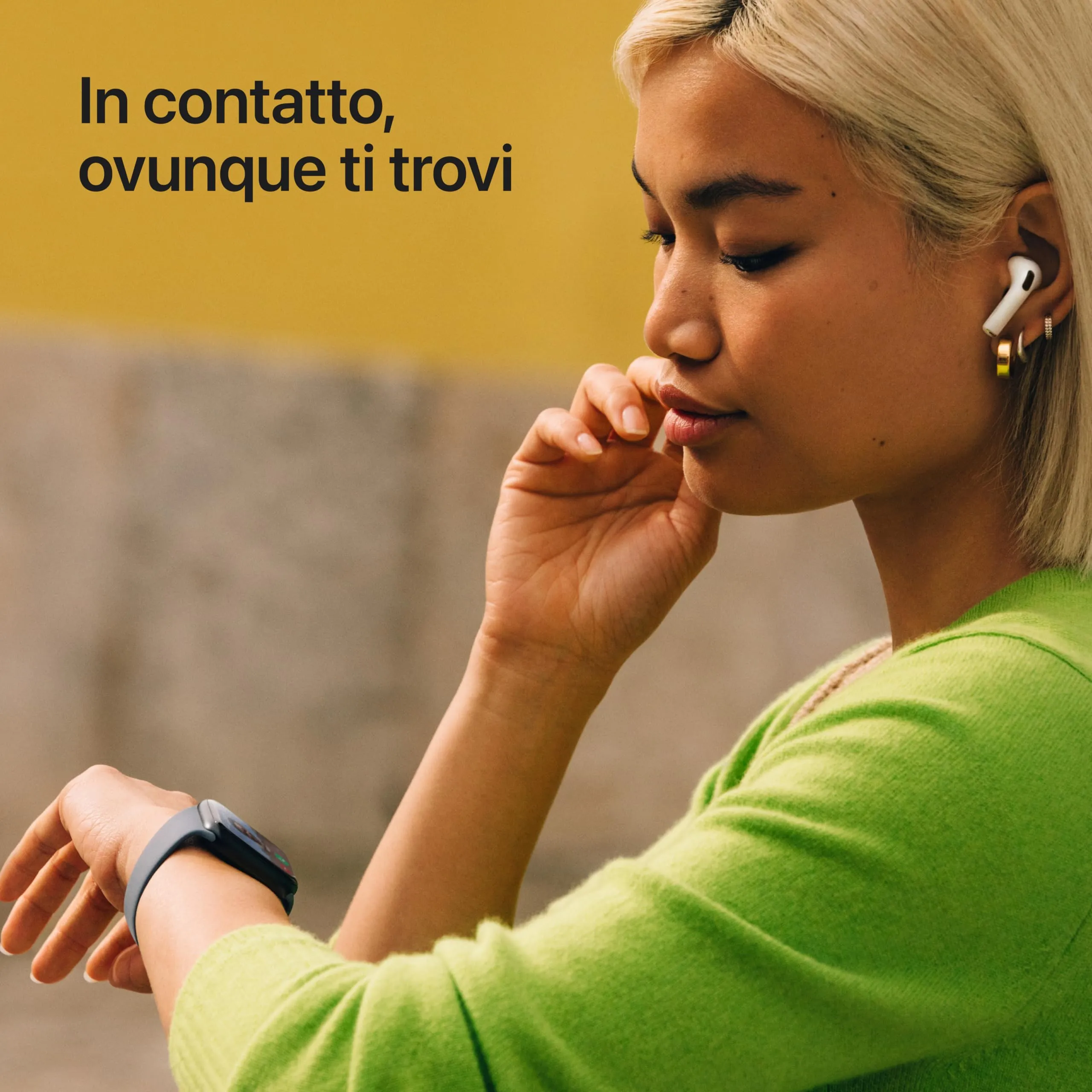 Apple Watch SE 3 GPS, Cassa 44 mm, Alluminio Mezzanotte, Cinturino Sport Mezzanotte M/L - immagine 3