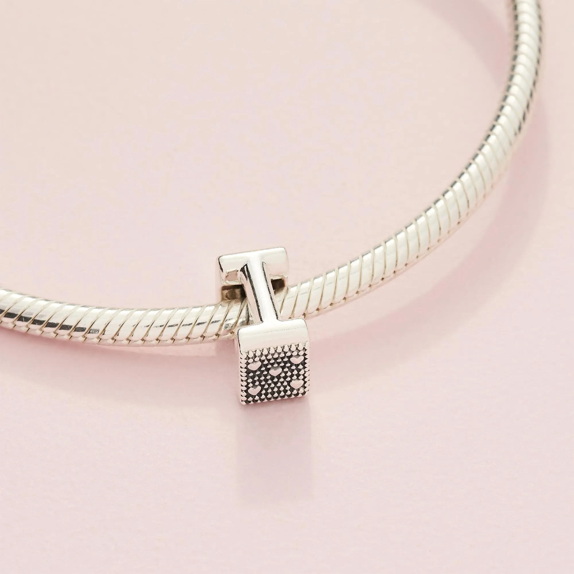 Pandora Alphabet Letter I Charm 797463 - immagine 6