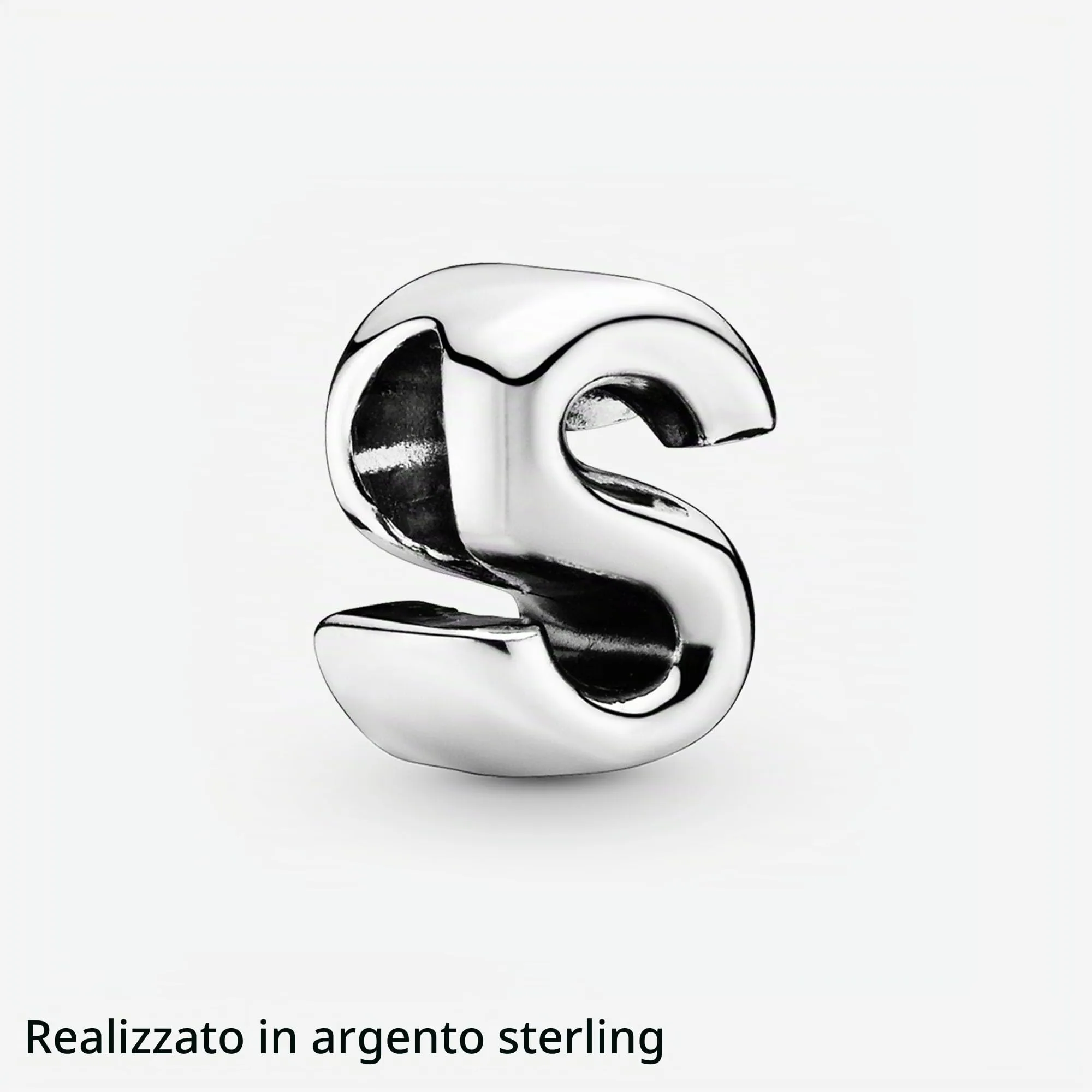 Pandora Ciondolo in argento con lettera S - immagine 5