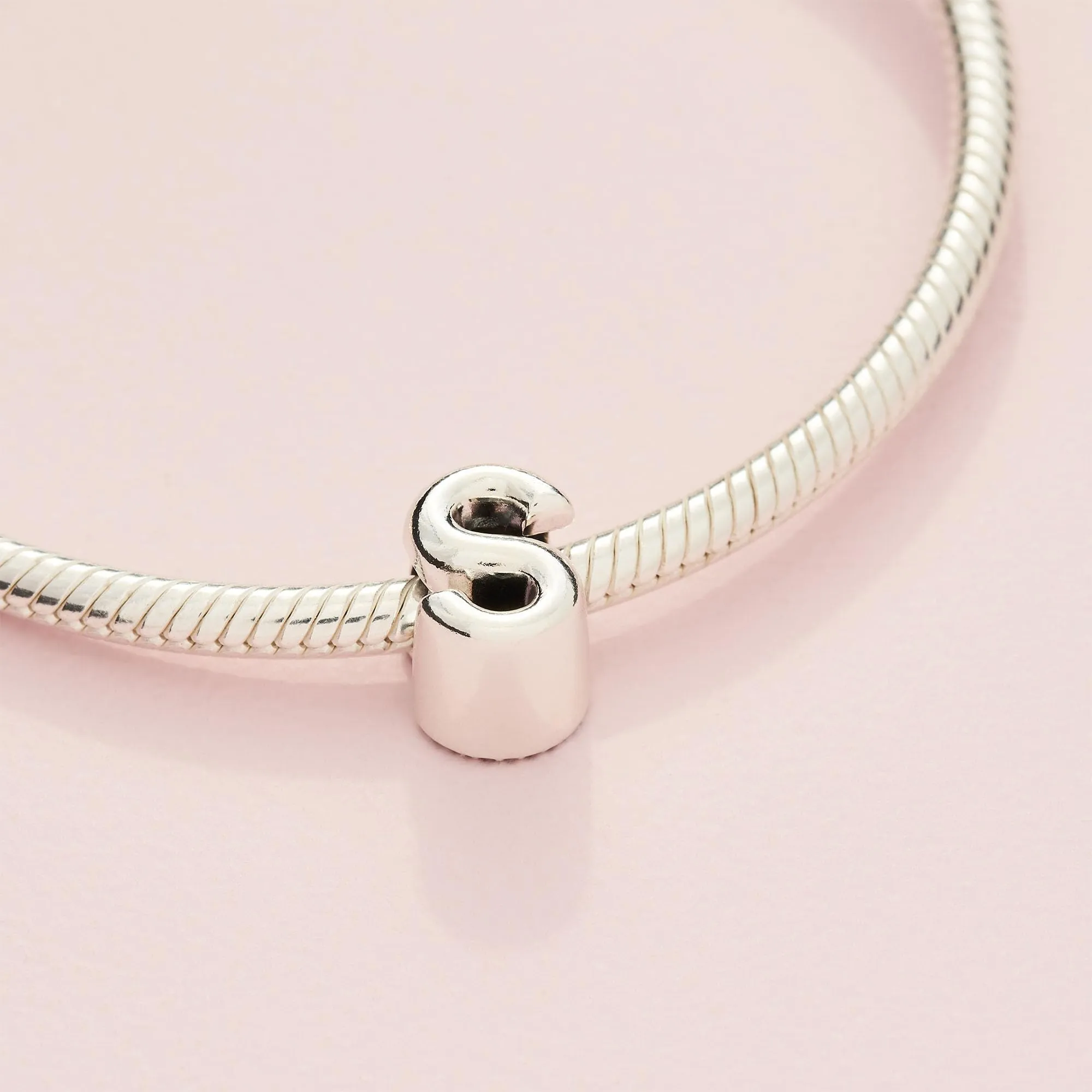 Pandora Ciondolo in argento con lettera S - immagine 6