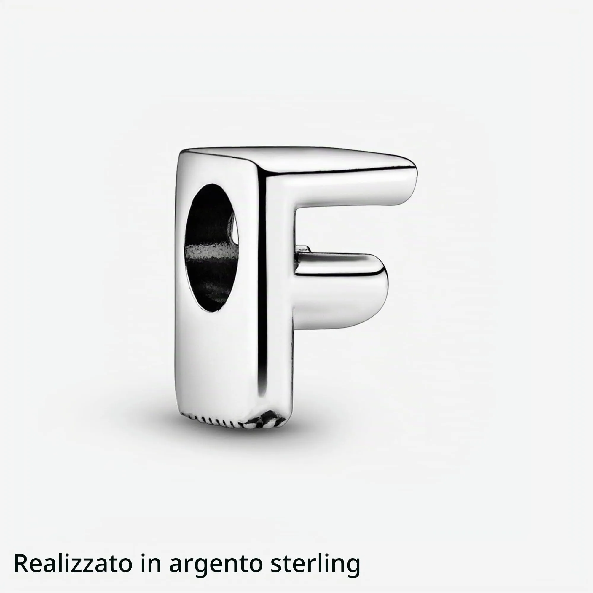Pandora Ciondolo in argento con lettera F - immagine 5
