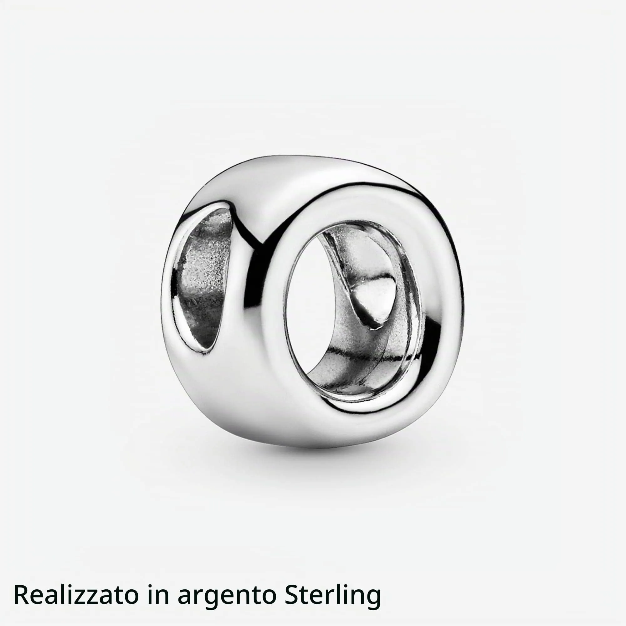 Pandora Ciondolo in argento con lettera O - immagine 3