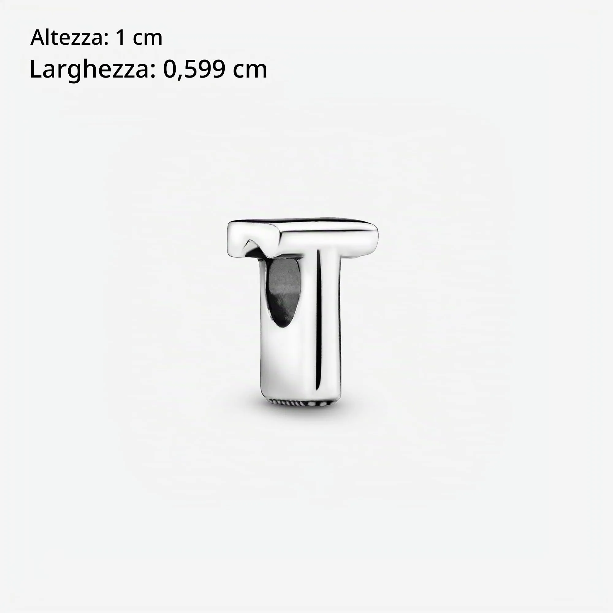 Pandora Buchstabe T Alphabet-Charm 797474 Pendente - immagine 7