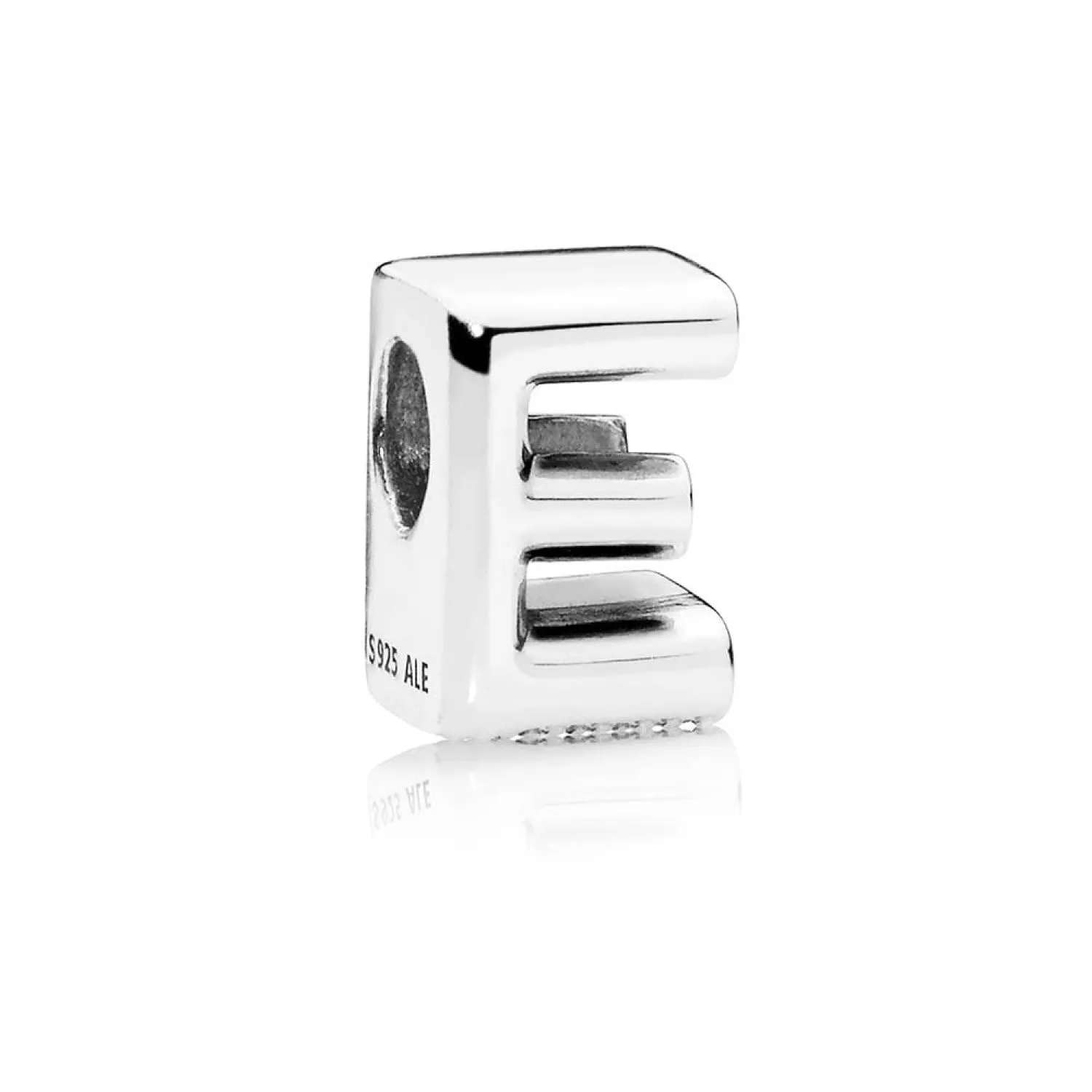 Pandora Ciondolo in argento con lettera E - immagine 4