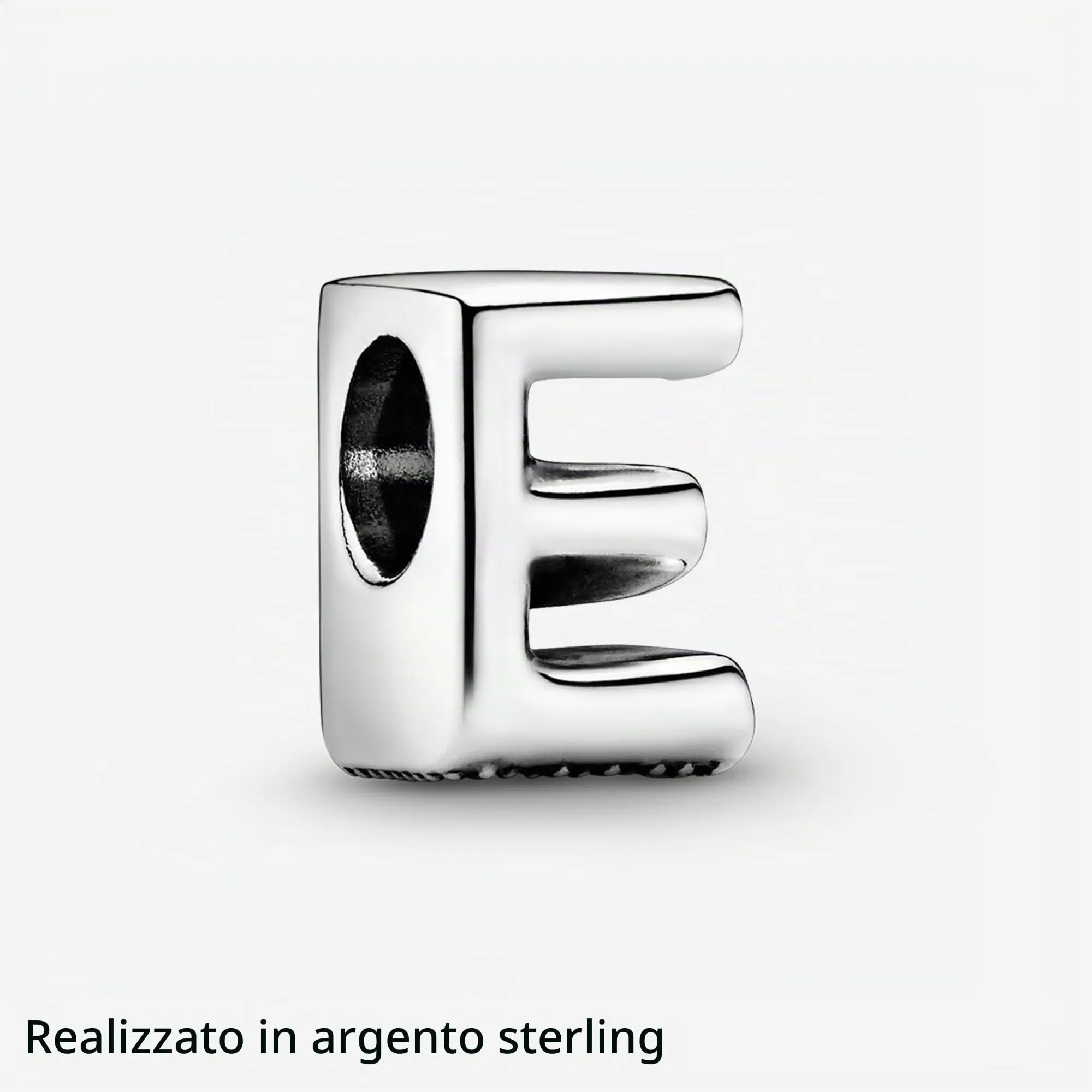 Pandora Ciondolo in argento con lettera E - immagine 5
