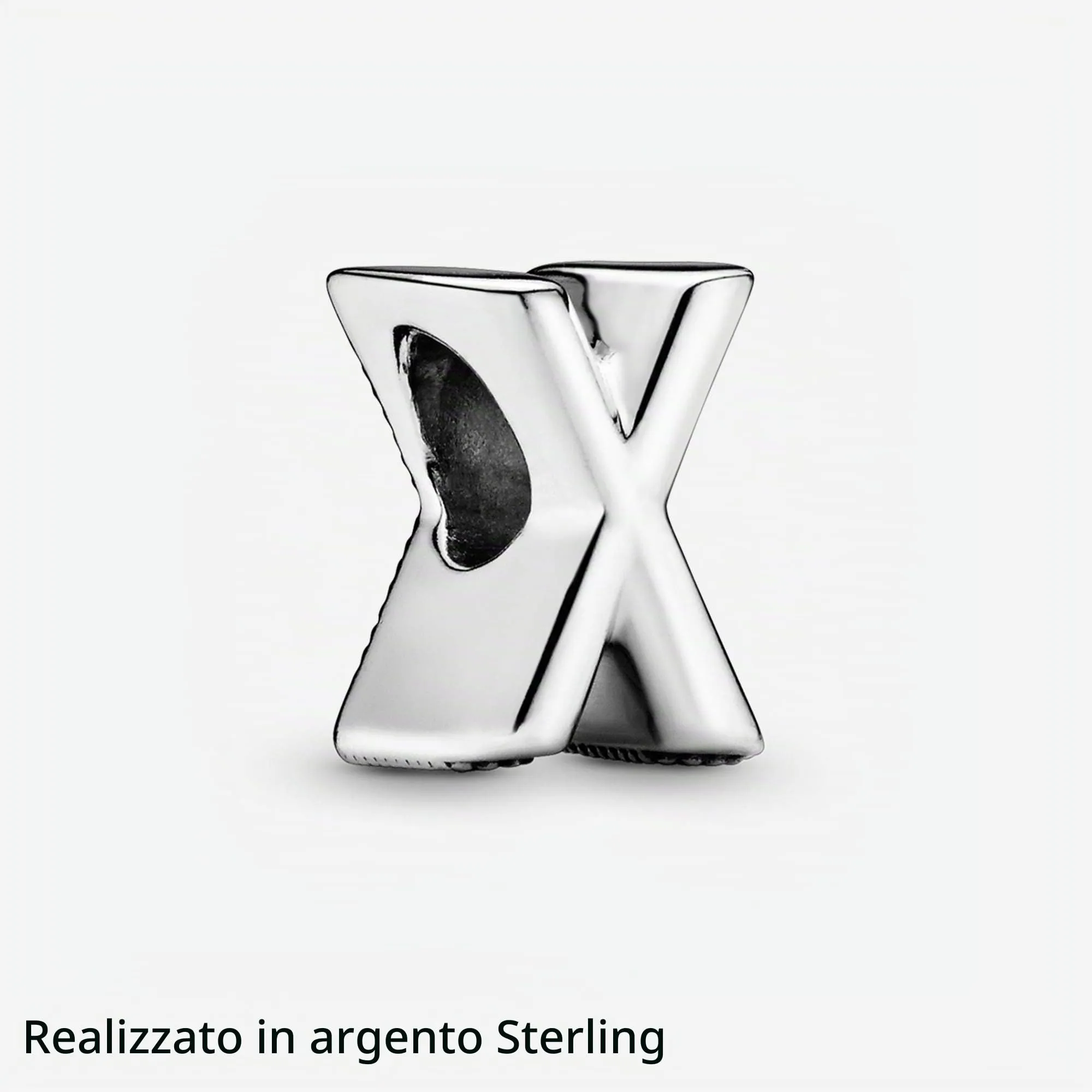 Pandora Ciondolo in argento con lettera X - immagine 3