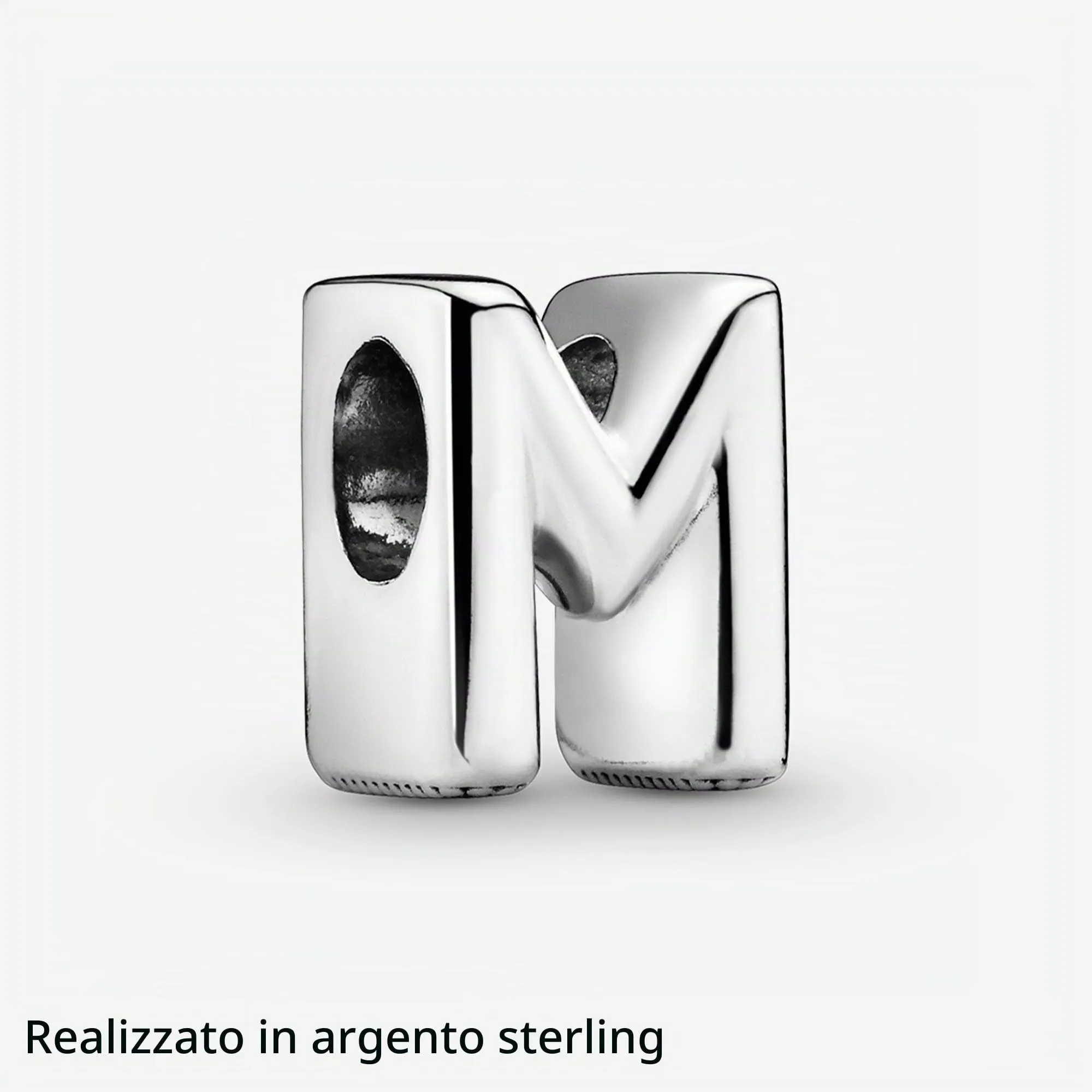 Pandora Ciondolo in Argento con Lettera M - immagine 5