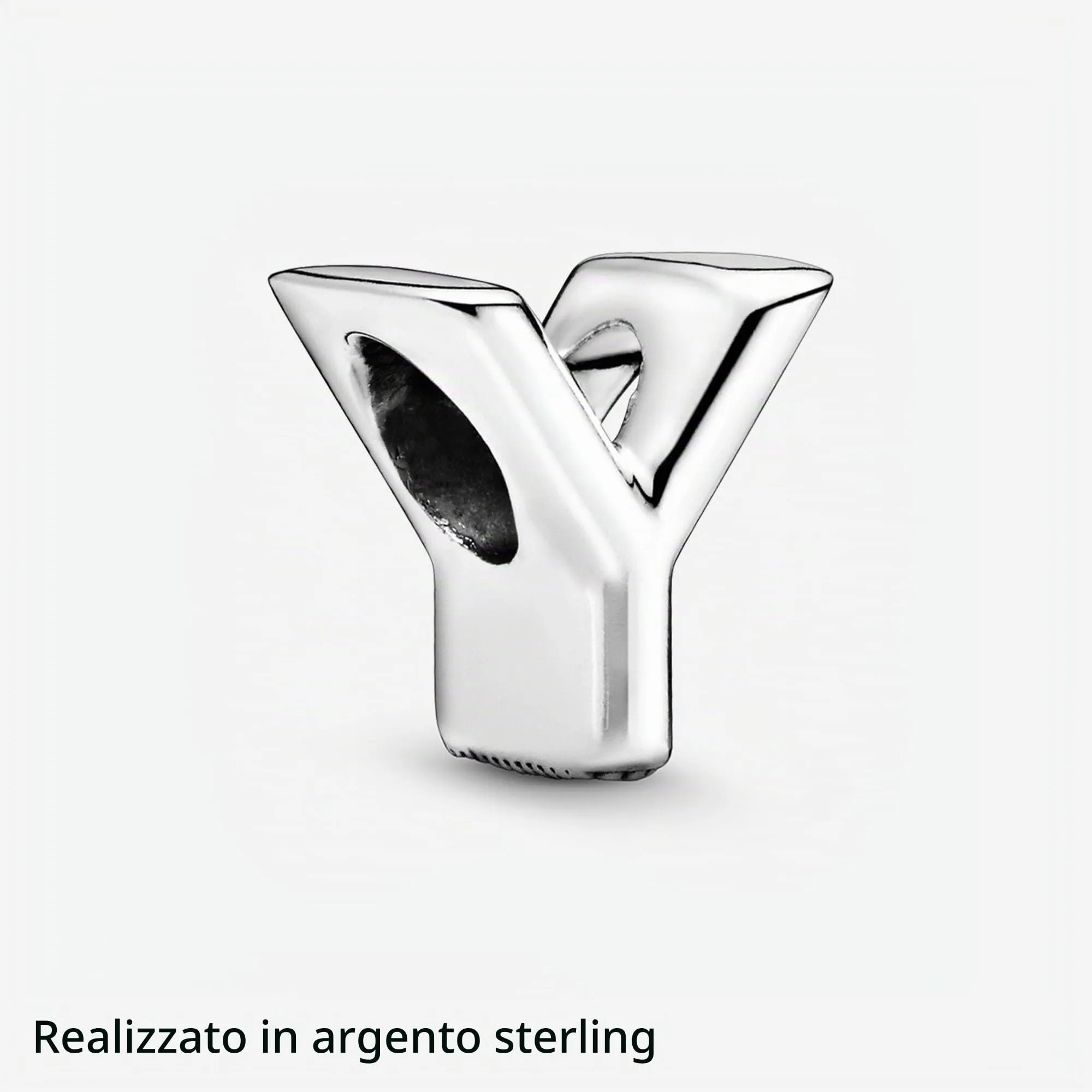 Pandora Silver Letter Y Charm - immagine 7