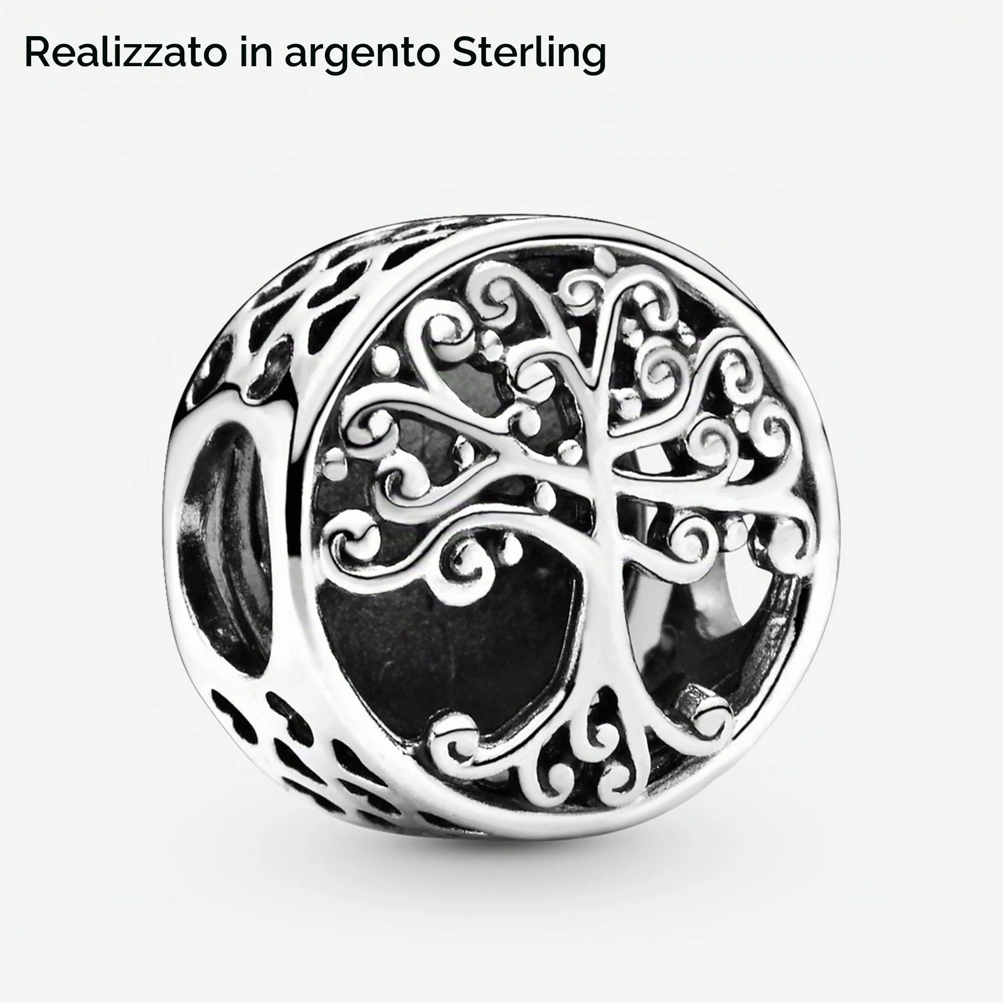 Pandora Icons Ciondolo Albero Genealogico in Argento Sterling - immagine 4