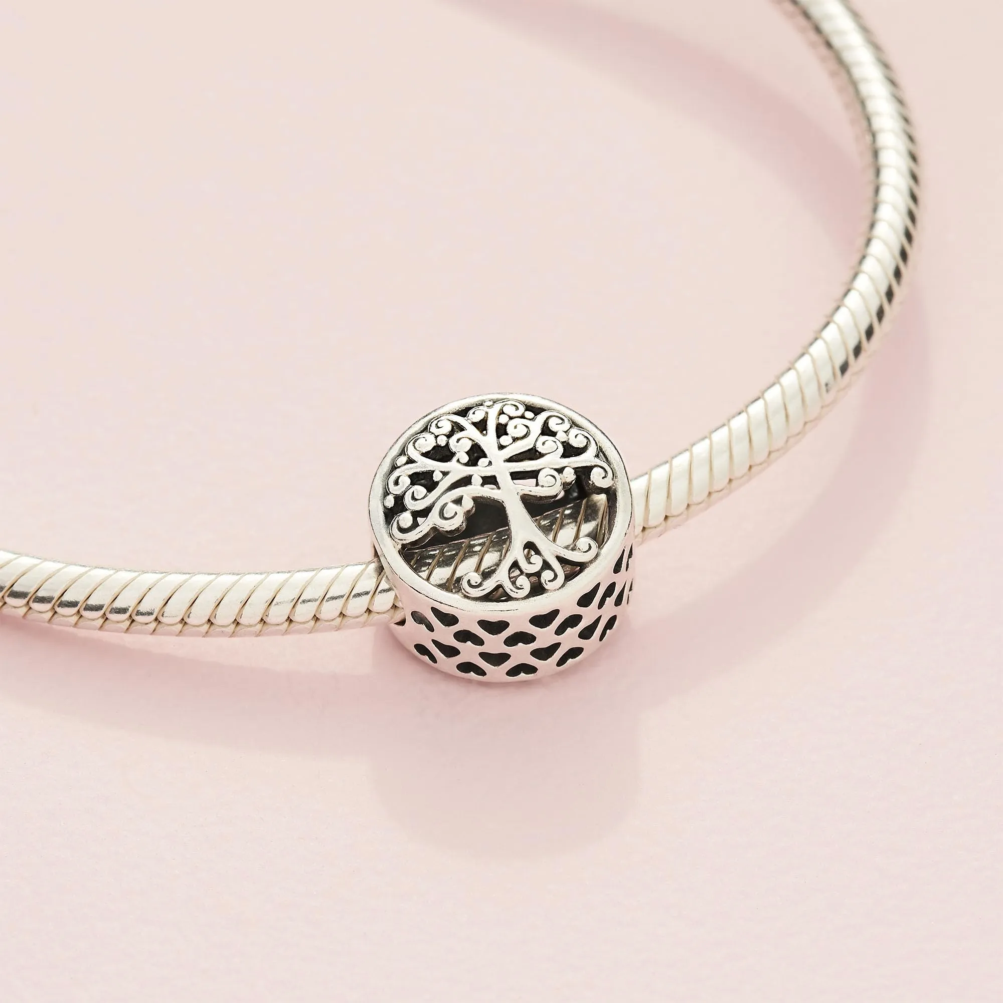Pandora Icons Ciondolo Albero Genealogico in Argento Sterling - immagine 5