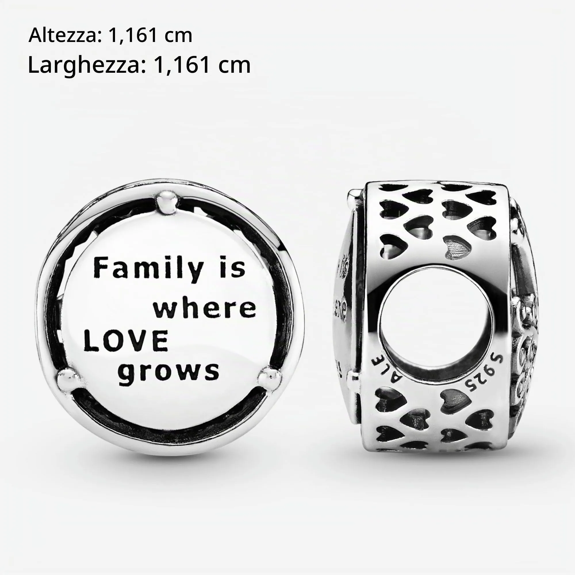 Pandora Icons Ciondolo Albero Genealogico in Argento Sterling - immagine 6