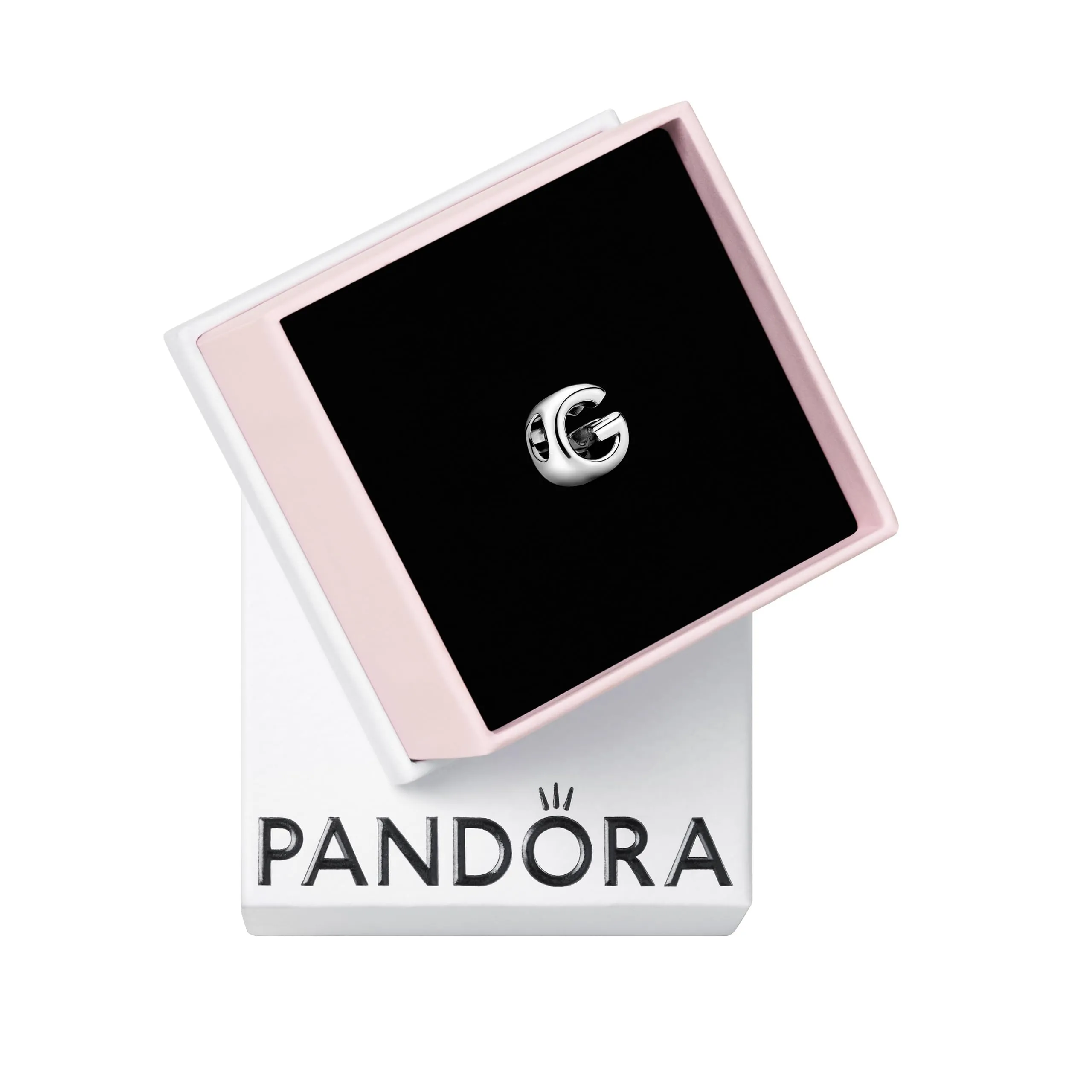 Pandora Moments Lettera G - Charm Alfabeto Reversibile in Argento Sterling - immagine 1