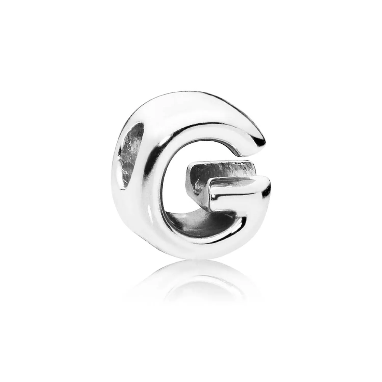 Pandora Moments Lettera G - Charm Alfabeto Reversibile in Argento Sterling - immagine 4