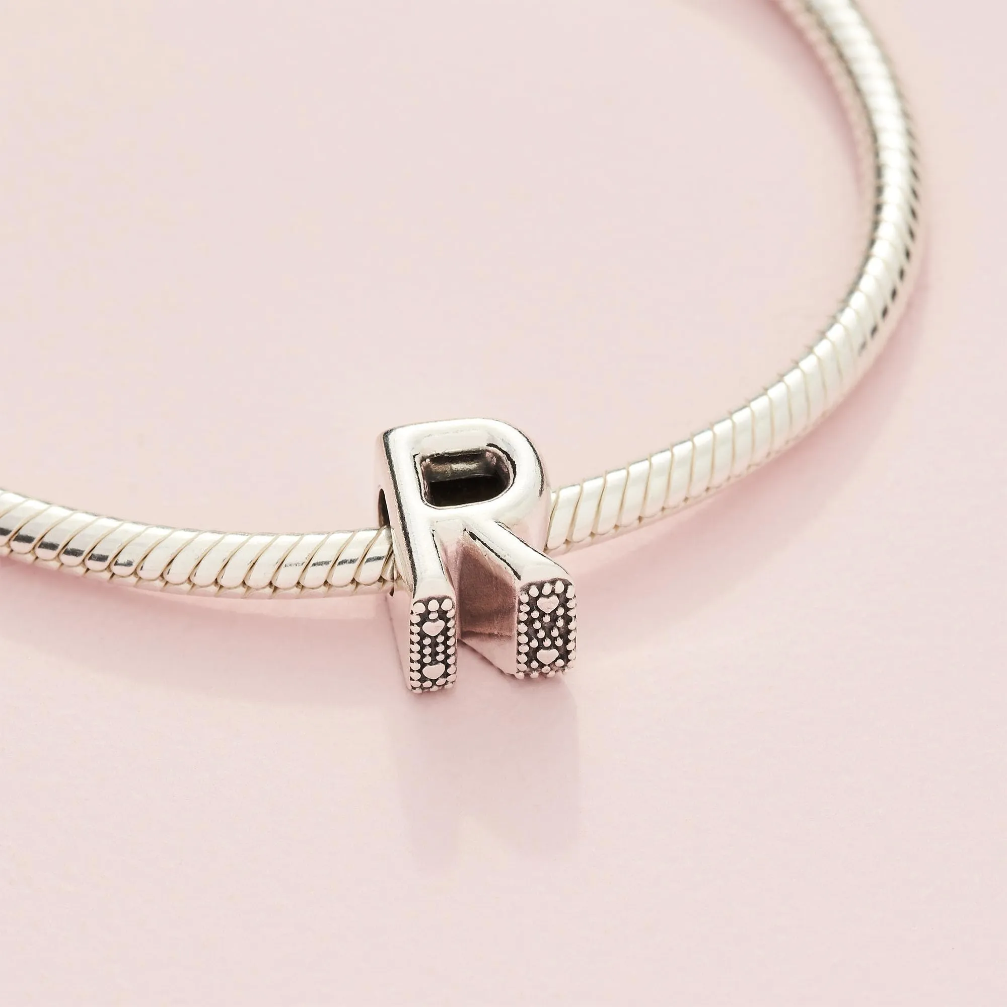 Pandora Ciondolo in argento con lettera R - immagine 6