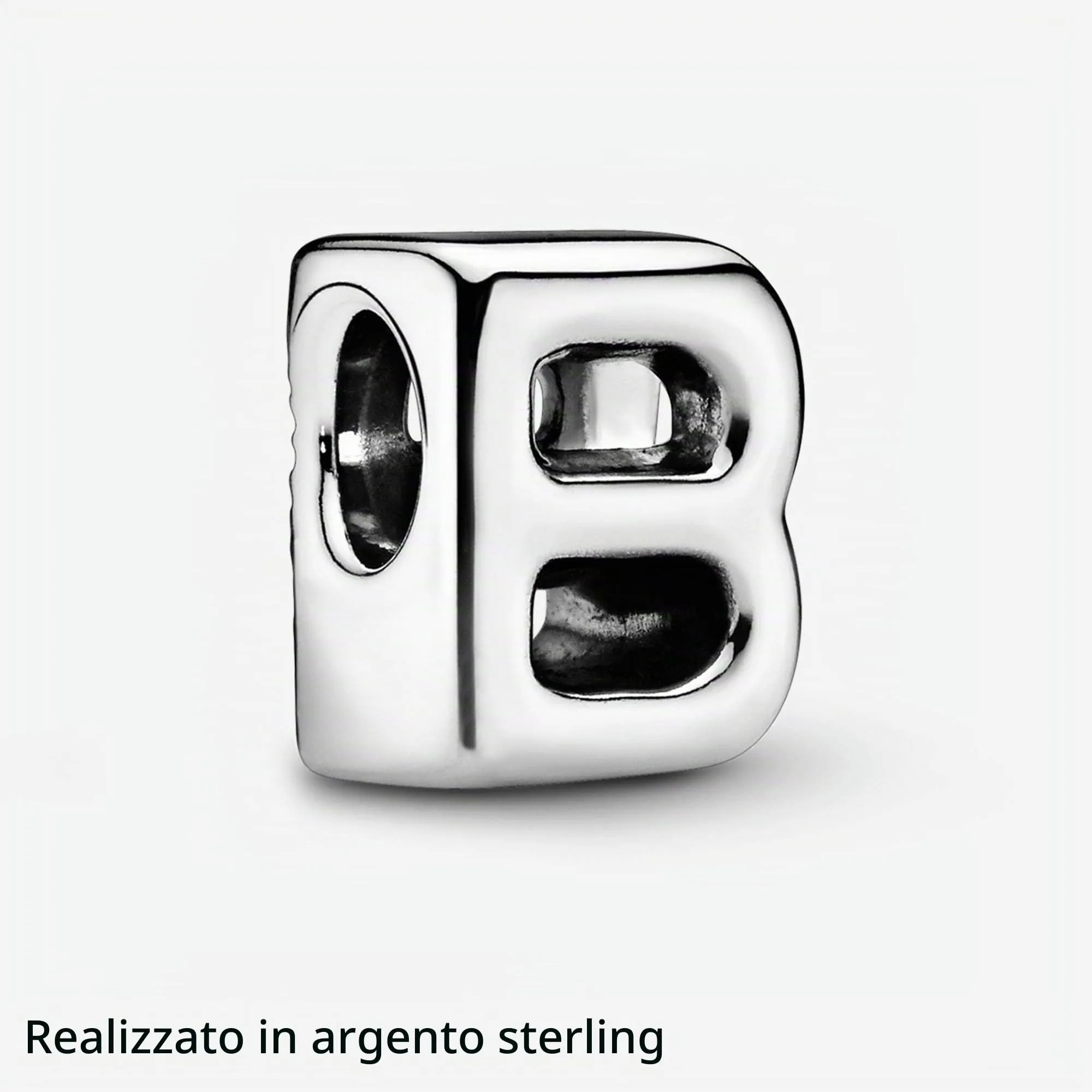 Pandora Buchstabe B Alphabet-Charm 797456 Pendente - immagine 4